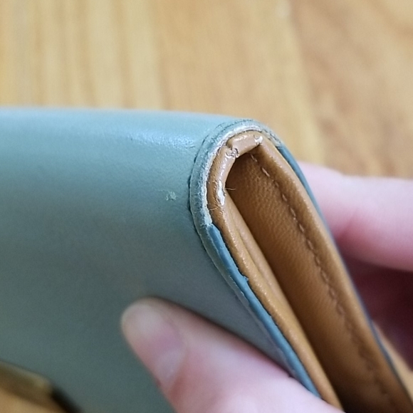 Fossil Zip Clutch Wallet, in teal - Picture 7 of 9
